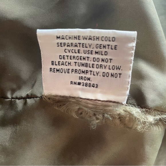 Vintage Innovations by IZZI Ivory Relaxed Button Sherpa Jacket Barn Coat Medium - Picture 11 of 12